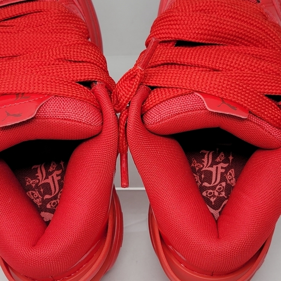 LaMelo Ball x PUMA LaFrancé Amour For All Time Red GS 10821-03 Youth Sz 4 New - Picture 10 of 10